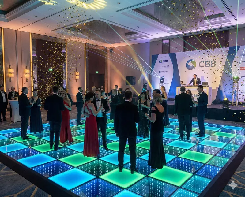 Firemní gala LED parket